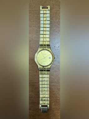 Pulsar | Accessories | Vtg Pulsar Watch Men 35mm Gold Silver  display picture 3